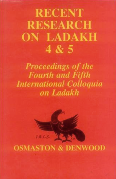 Recent Research On Ladakh