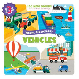 Visual Dictionary: Vehicles (Activity Books | Ages 3 and up | First Library | Early Learning Board Books)